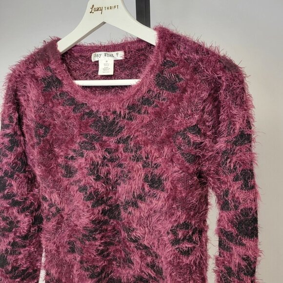 SAY What? Fluffy Top - Picture 2 of 4